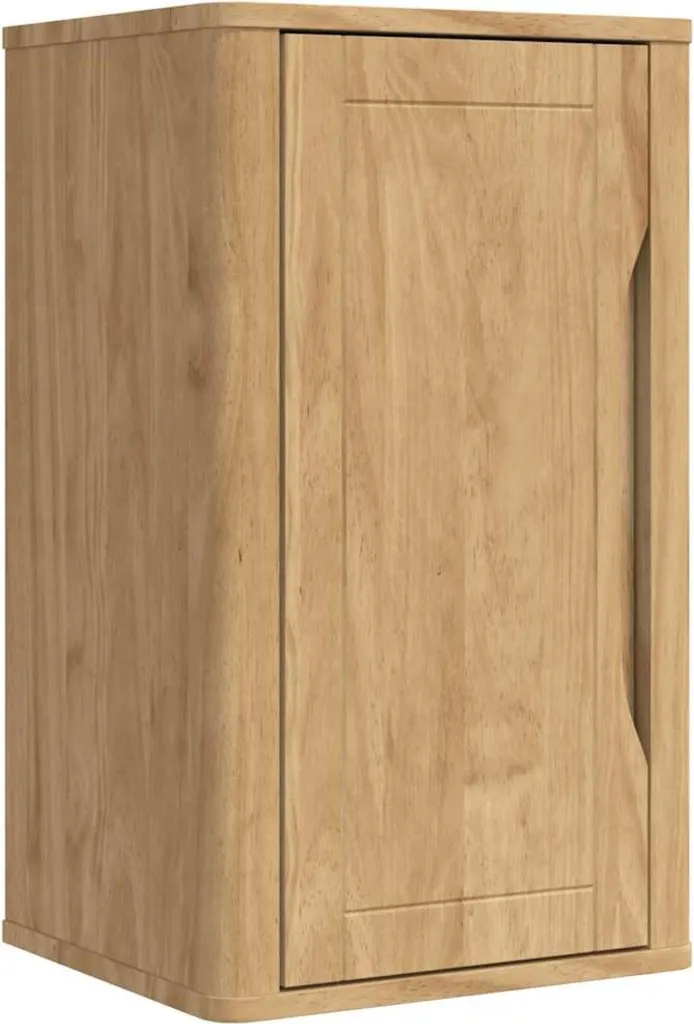 Armadio Bagno FLORO Marrone Cerato 35x30x60 cm - Mobiletto in Pino