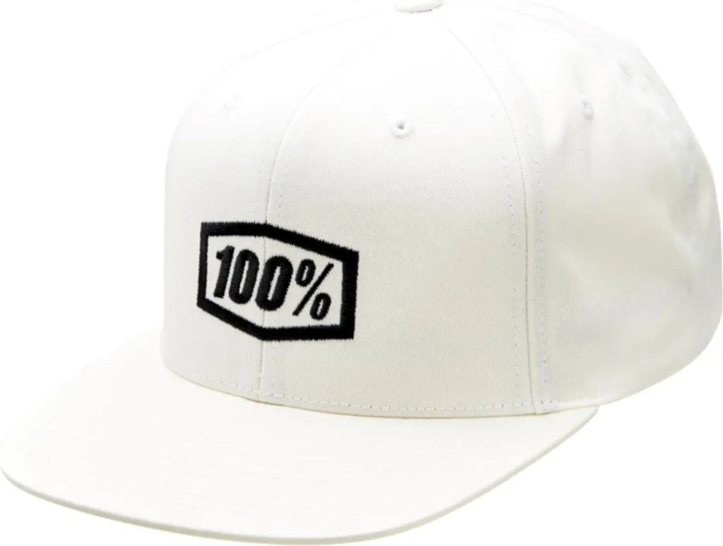 100% Icon Casquette Blanc Homme Taille Unique - Style Sport Premium