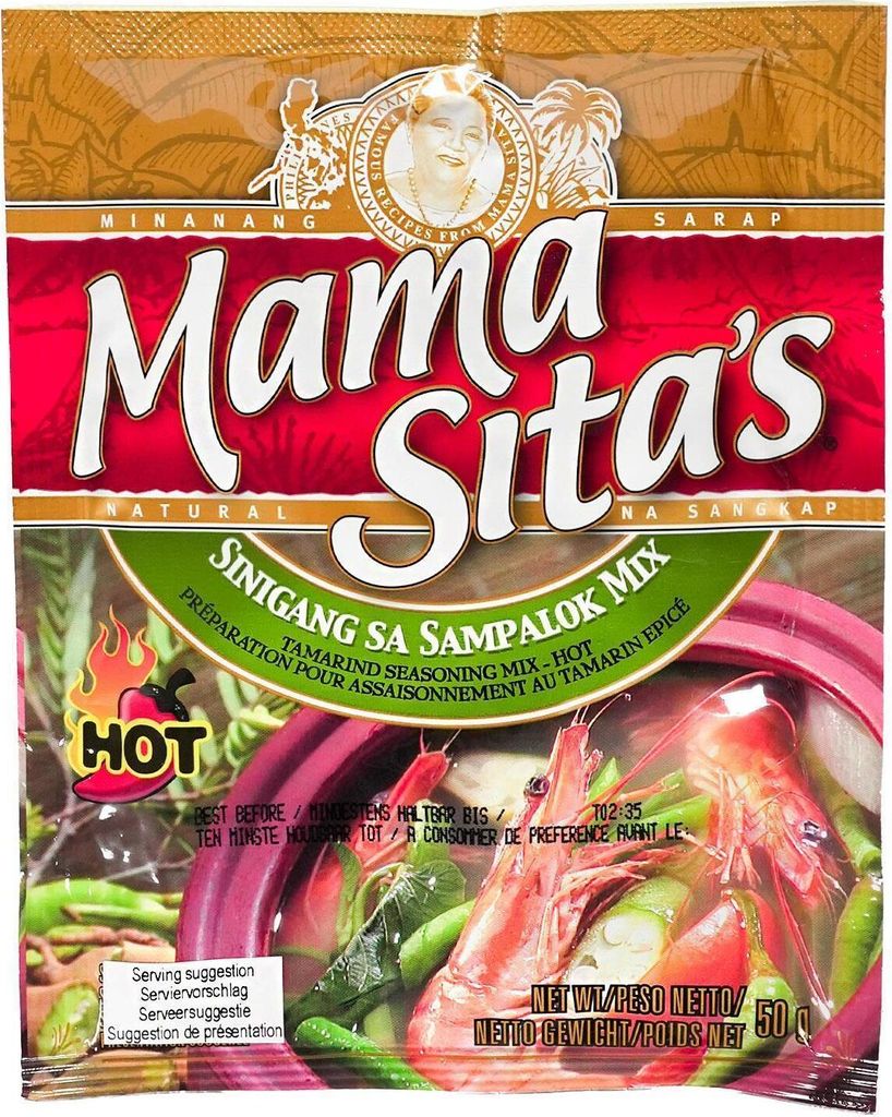 MMS Sinigang Tamarind Suppenmix scharf 50g Bot Me Cai Produktbild 