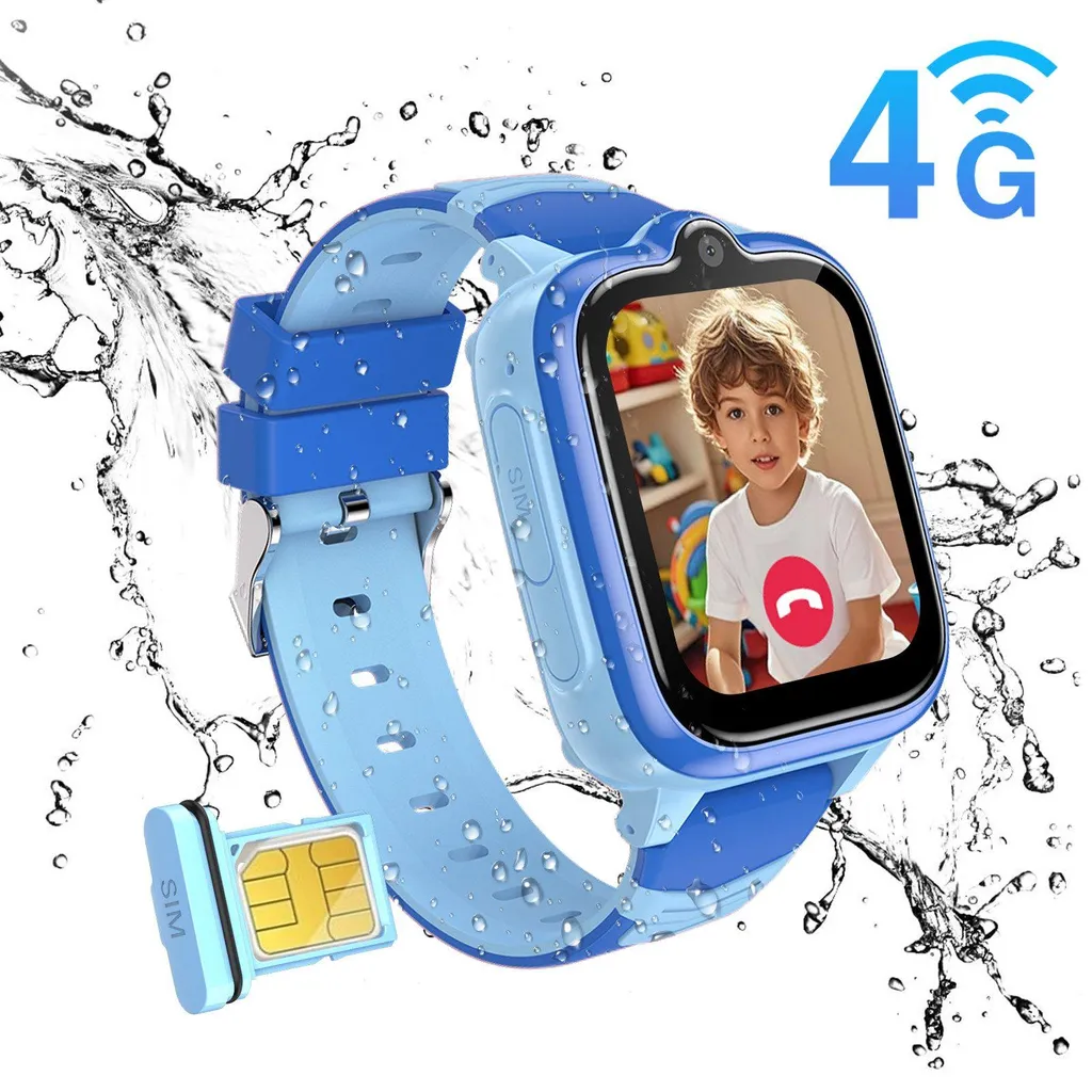 Montre Intelligente Enfant Blackview Z10 étanche avec Traqueur GPS 4G