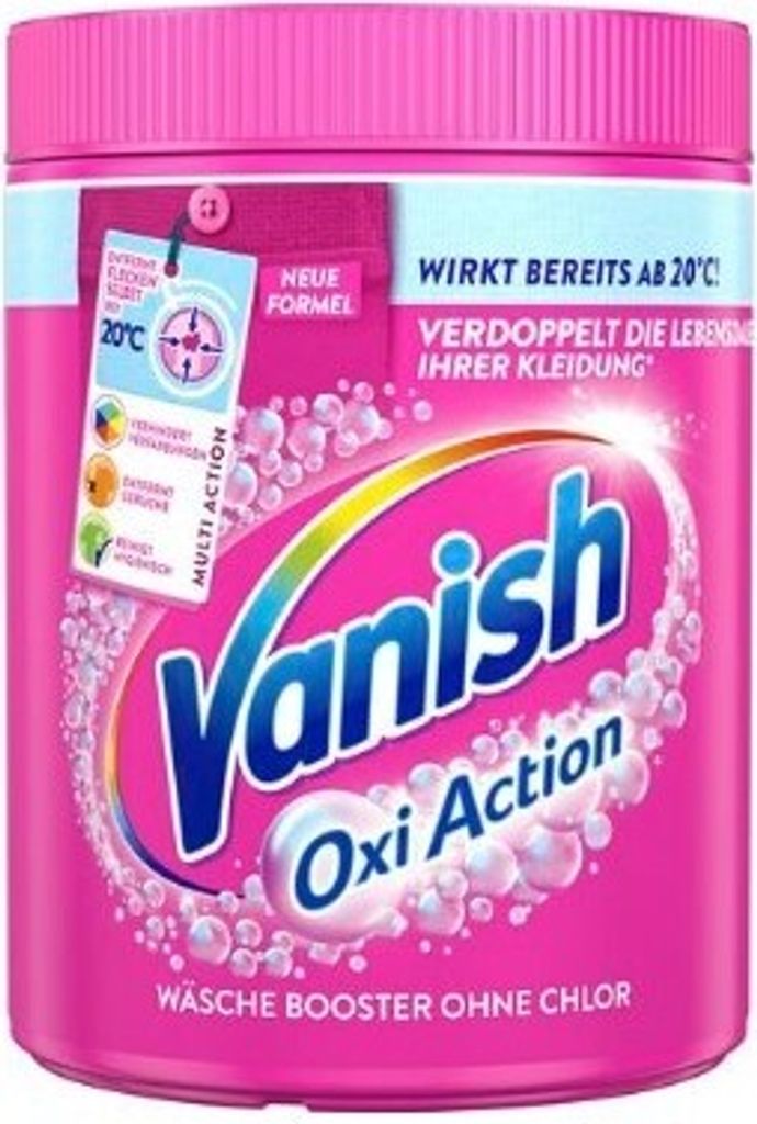 Vanish, Oxi Action, Premium Waschpulver, 550g - Produktbild 