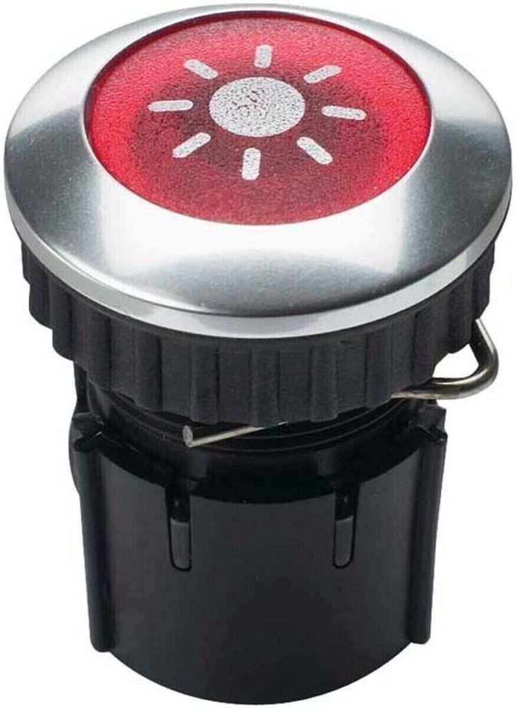 GROTHE Klingeltaster PROTACT 101 LED alu