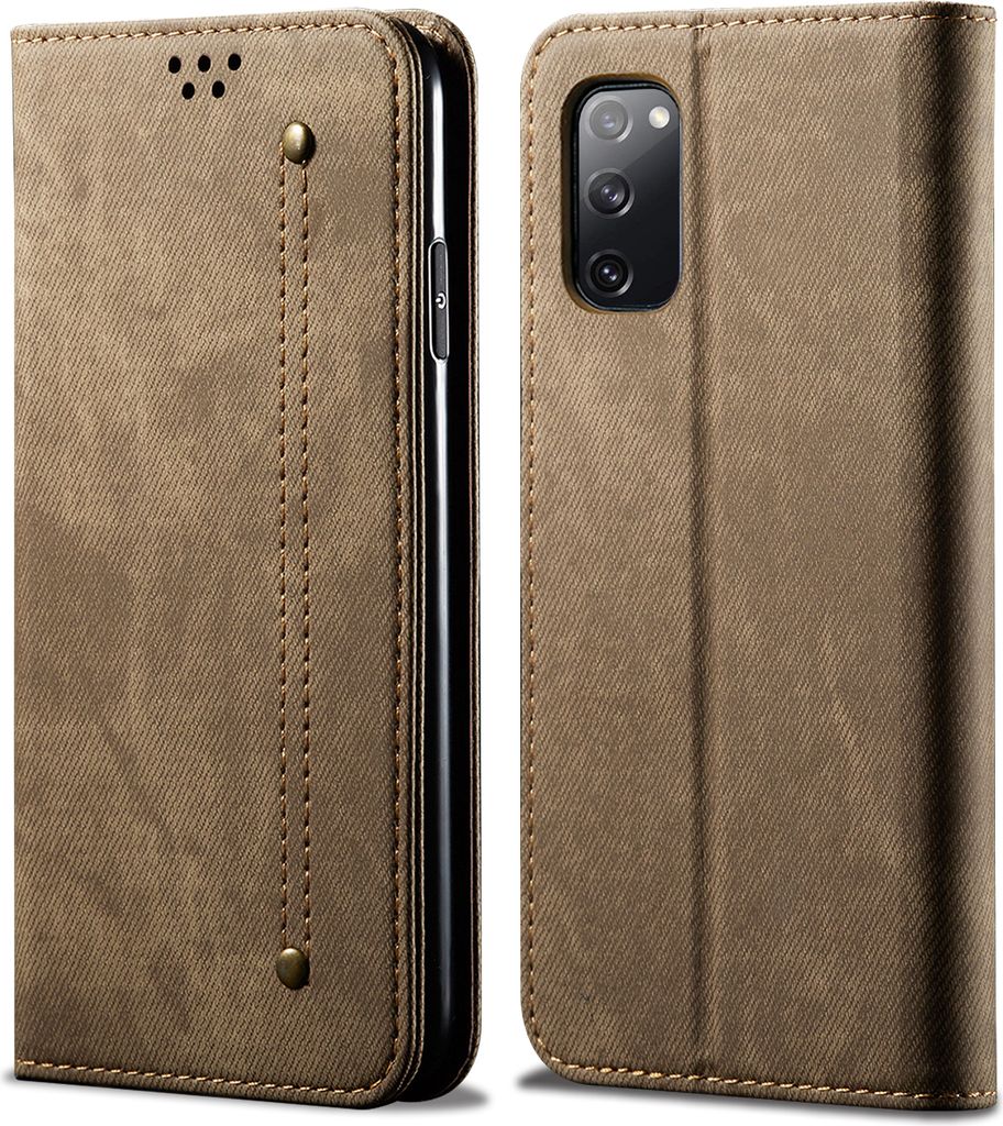 Galaxy S20 FE Pouzdro, Kožené Peněženkové Pouzdro s Obrázek produktu 