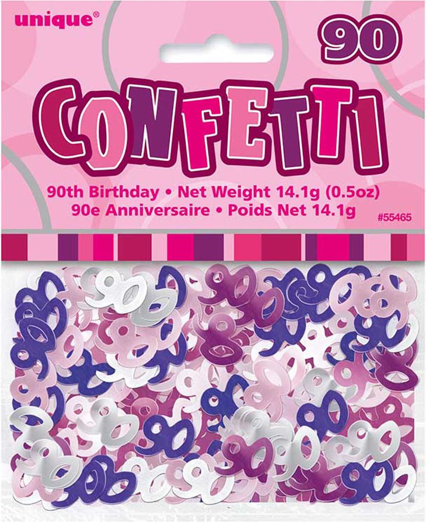 Konfetti Metall 14g Glitz #90 Pink
