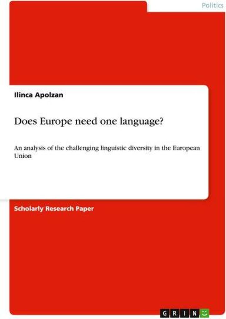 Does Europe need one language?