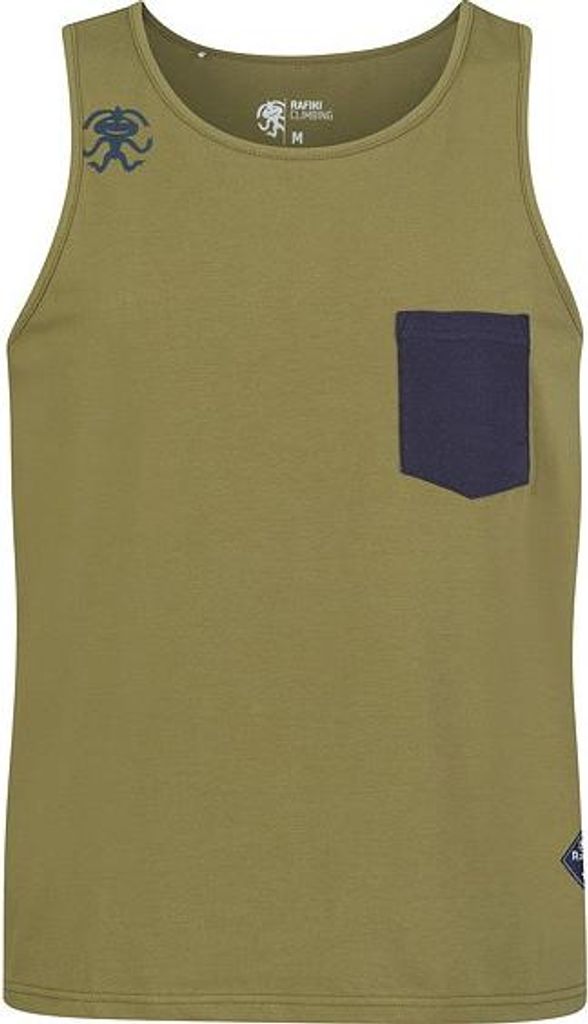 Herren-Tanktop RAFIKI SLAB, Avocado Größe: S