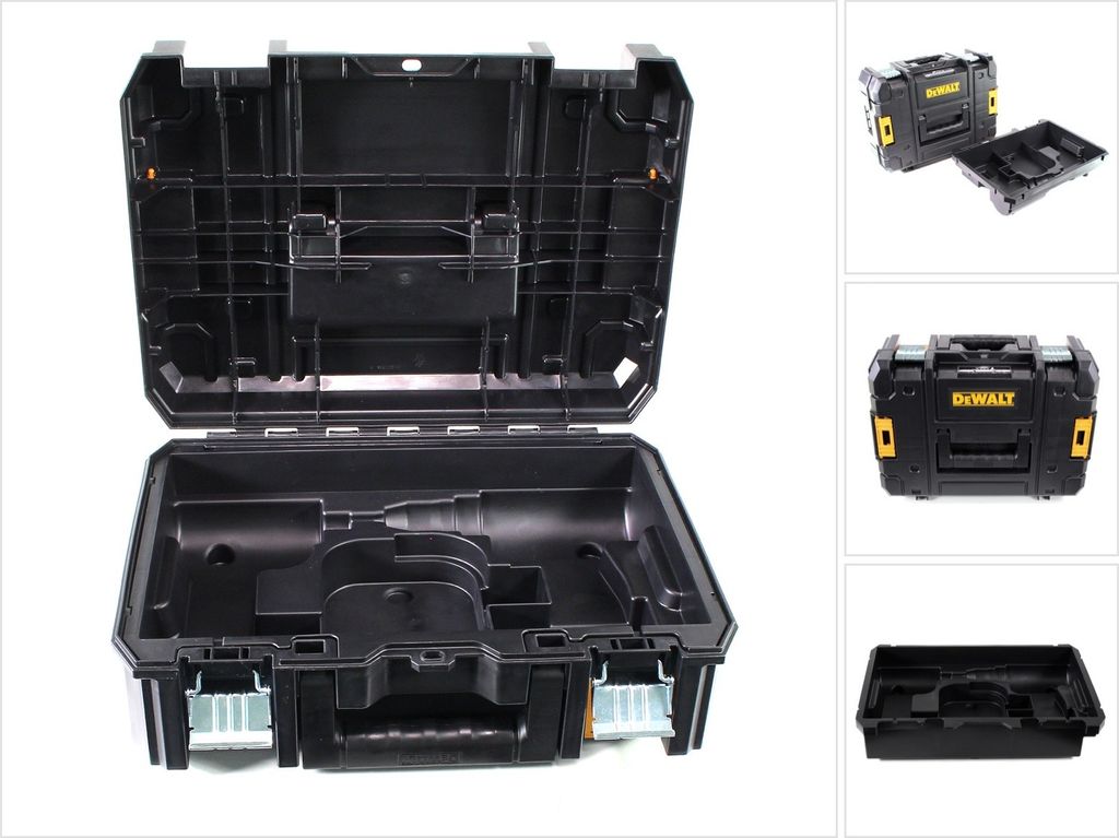 DeWalt TSTAK Box II DWST1-70703 + Systemeinlage für Akkuschrauber
