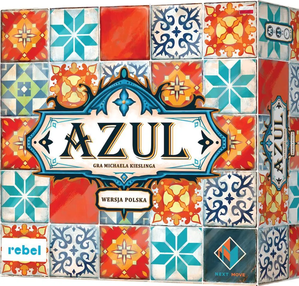 Jeu de société Azul Rebel édition polonaise 21662 - Jeu de stratégie