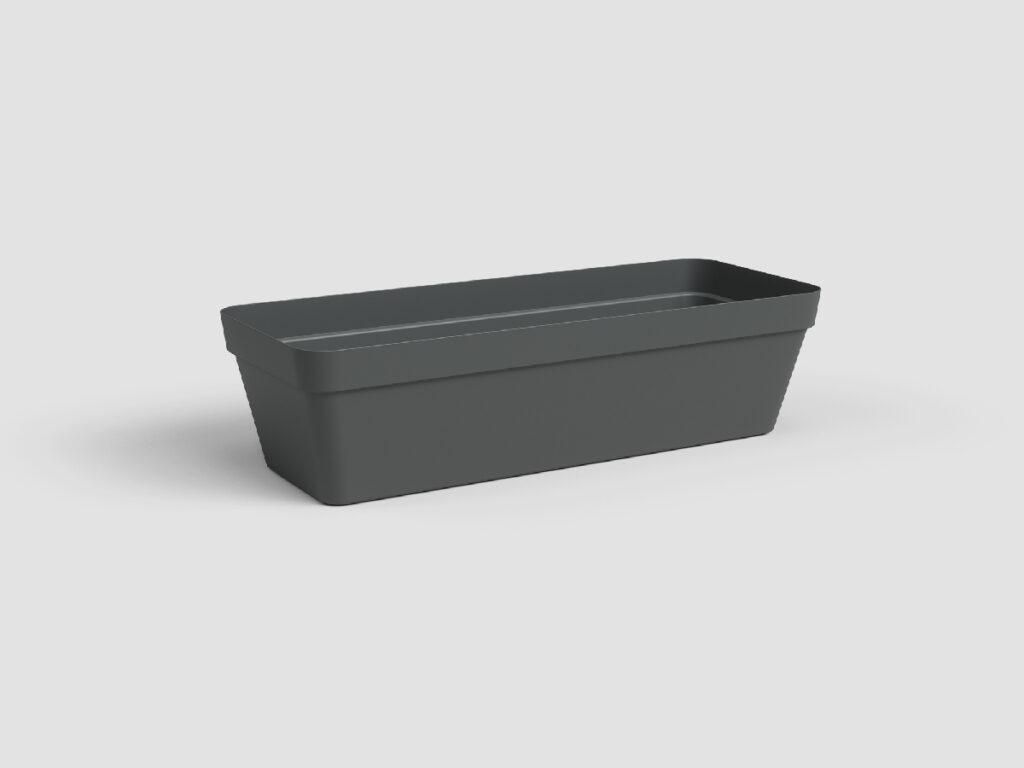 Artevasi Capri Plant Box, Anthrazit, 14 l, 200 mm, 499 mm, Produktbild 