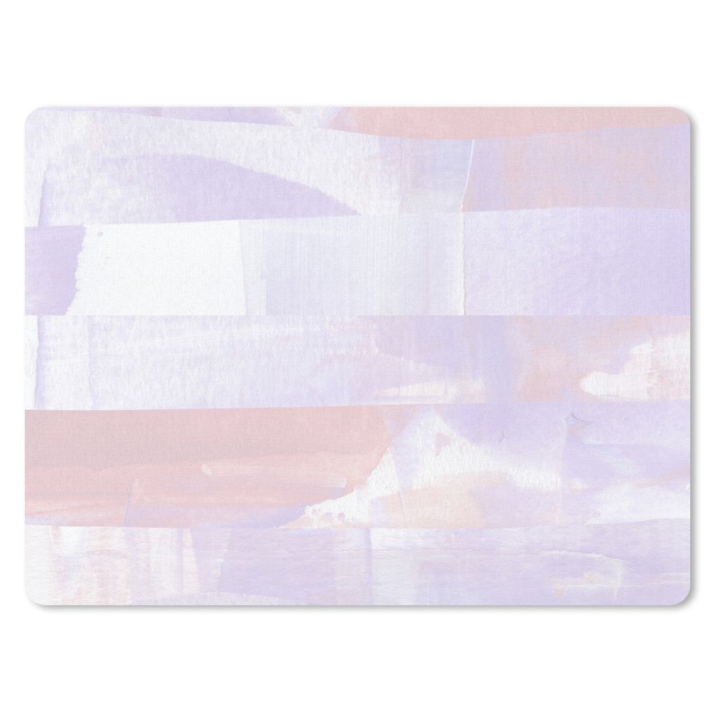 MuchoWow Mauspad Mousepad Pastell - Farbe - Gestaltung 40x30 cm - Mousepads - Maus Mat - Pad - Mausunterlage - Anti Rutsch