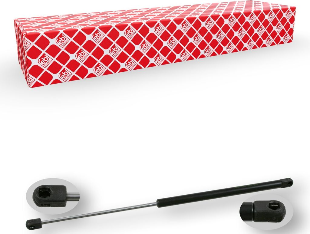 FEBI BILSTEIN 14657 Gasfeder Heckklappendämpfer für FORD Escort VI Schrägheck (GAL, AAL, ABL) 544mm