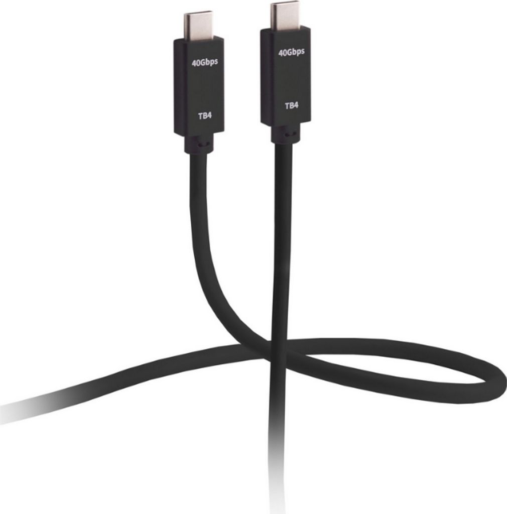 FLEXLINE USB-Verbindungskabel USB-C - USB-C 2,0 m schwarz