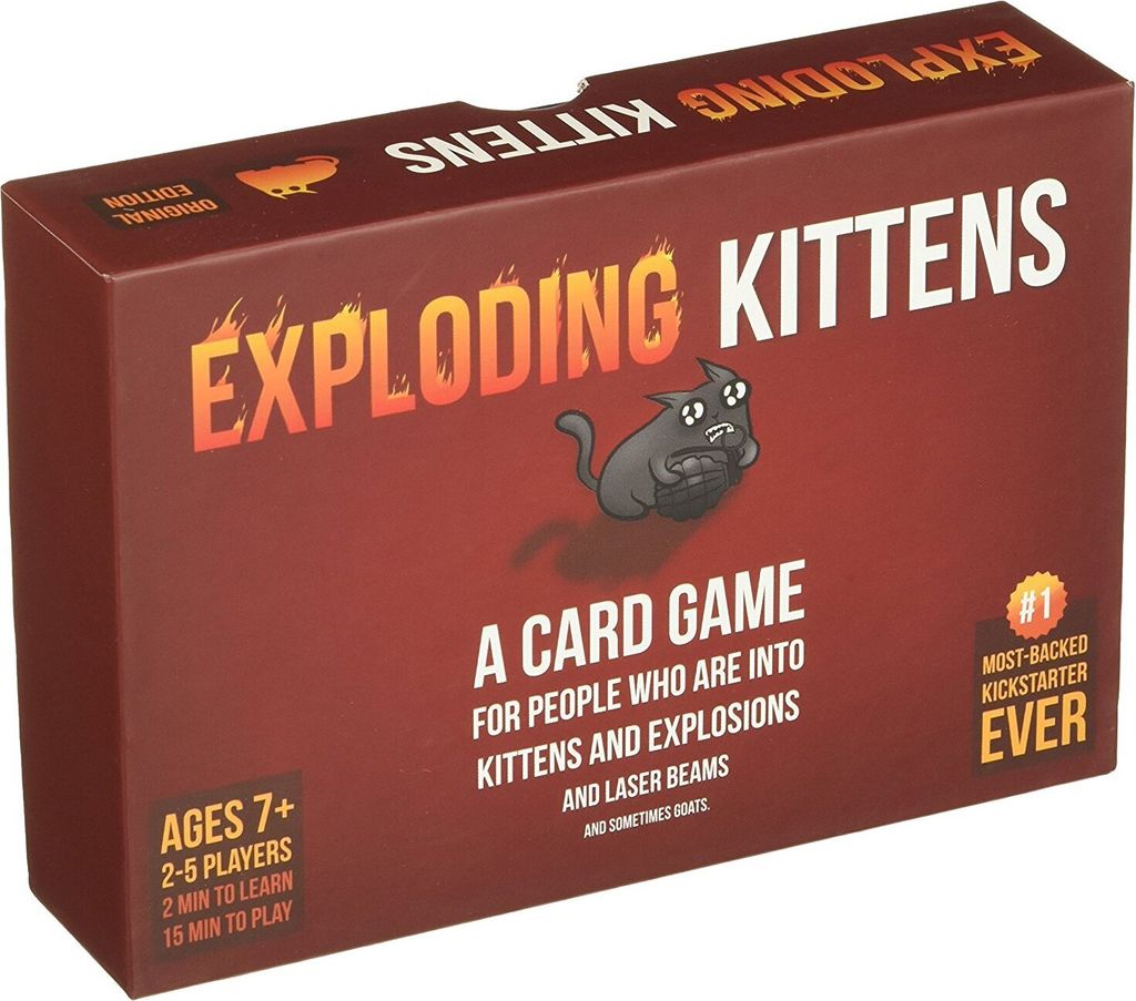Exploding Kittens: (Kartenspiel in englischer Version