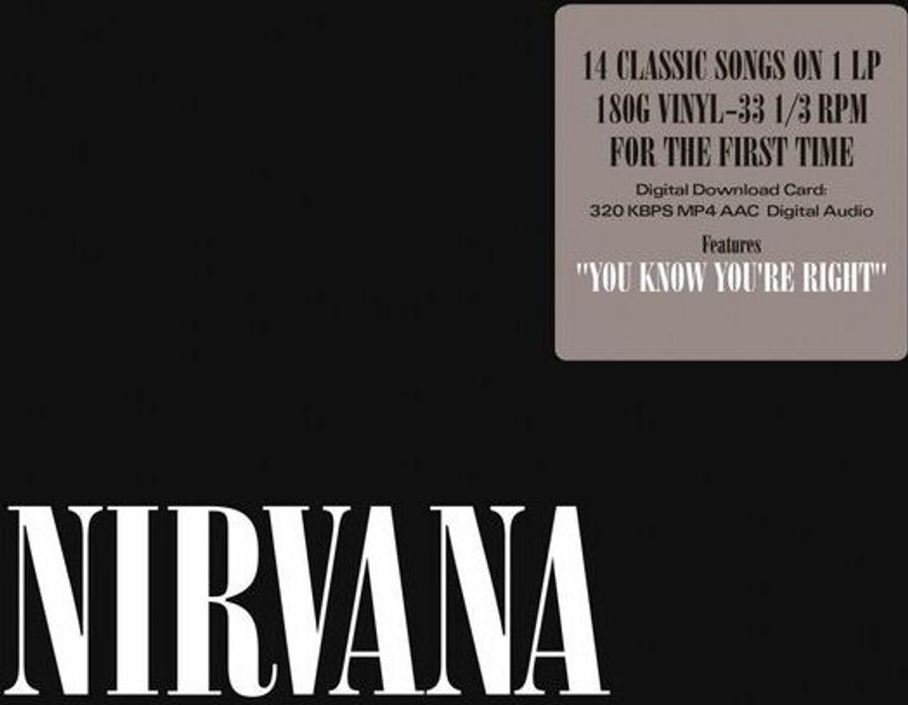 Universal Music Nirvana - Nirvana, Rock, Vinyl, Nirvana, Obrázok produktu 