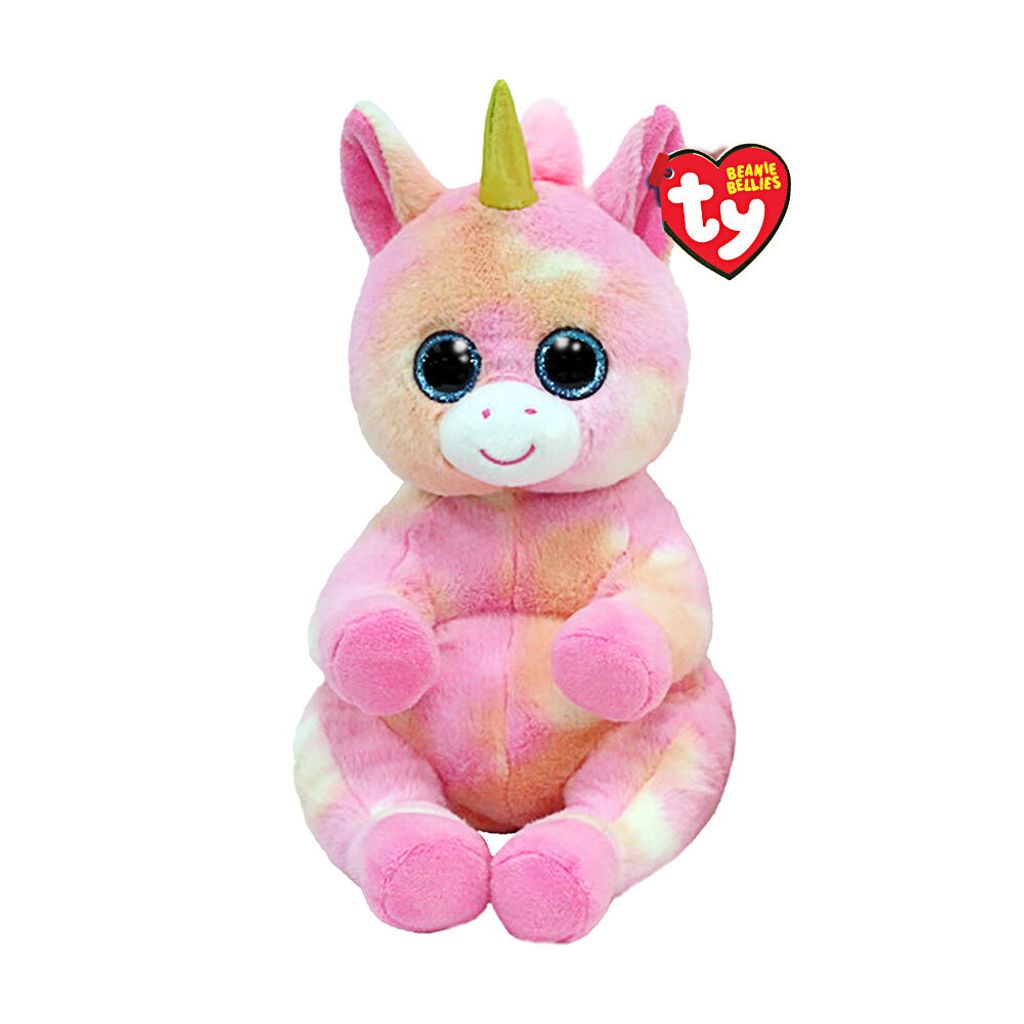 Beanie Bellies Skylar - różowy jednorożec 24 cm Obrázek produktu 