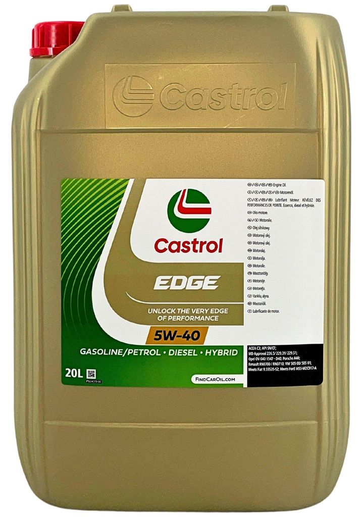 Castrol Edge 5W-40 20 Liter (1535FD) Produktbild 