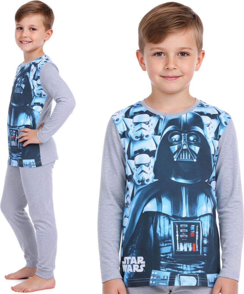STAR WARS Darth Vader Pyžamo pre chlapcov, pyžamový set s Obrázok produktu 