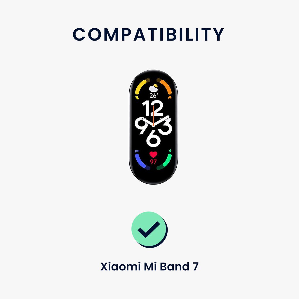 kwmobile 3x Sportarmband kompatibel mit Xiaomi Mi Band 7 - Produktbild 3