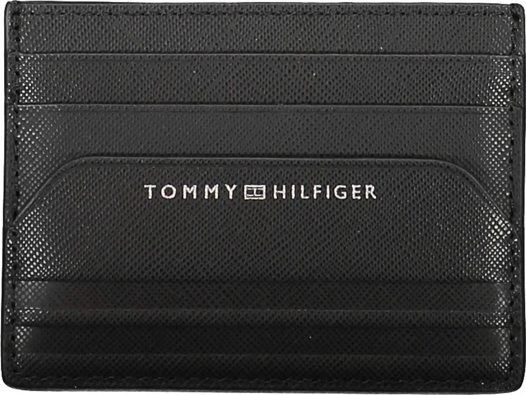 Portefeuille en Cuir Tommy Hilfiger AM0AM10980 avec Logo Emblématique