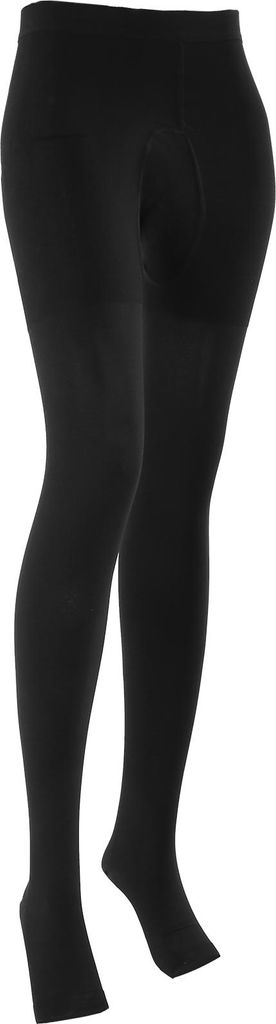 Waschbare Krampfaderstrumpfhose, Schmerzlinderung, Sport, elastische Kompressionsstrümpfe, Schwarz, M