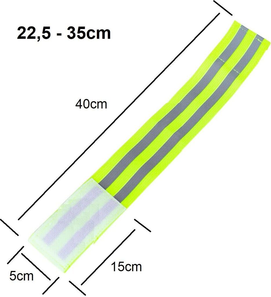 AEIXYA Reflektorband Set, 4 Stück Elastische Refle Produktbild-Vorschau 6