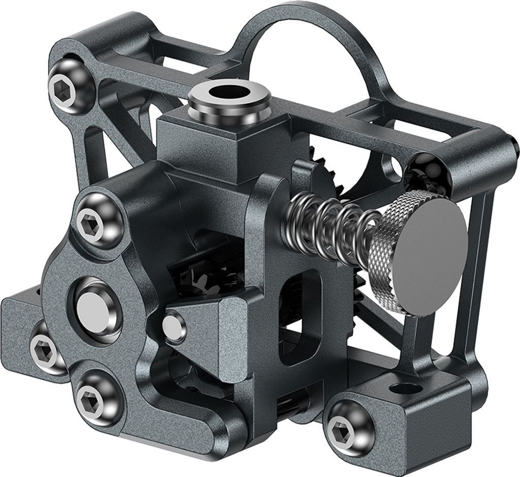 CNC-Ganzmetall-Sherpa-Mini-Extruder, hohe Temperaturbestaendigkeit, leichtes Kit mit Schraegverzahnung fuer komplette Meching, kompatibel mit VORON...
