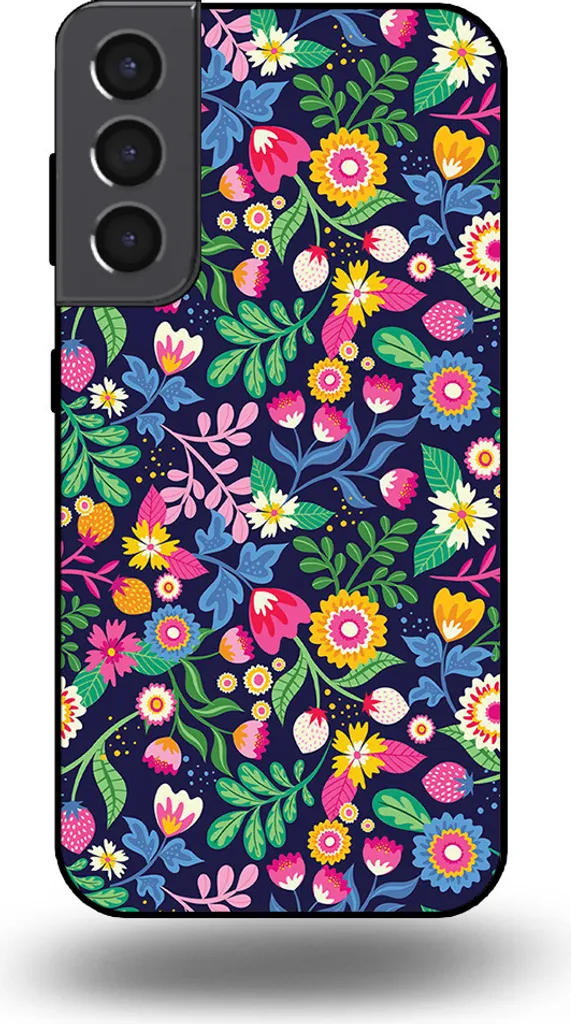Smartphonica Custodia per telefono adatta per Samsung Galaxy S22 Plus con stampa floreale - TPU back cover design floreale