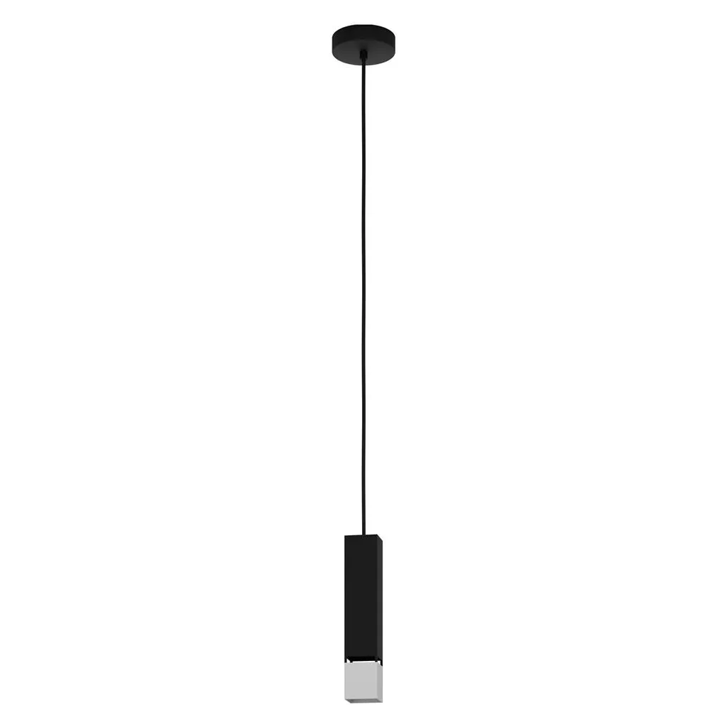 Eglo Butrano 99697: Illuminazione Minimalista Nero/Argento per Interni