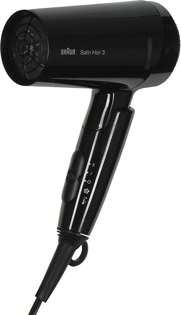 Braun Satin Hair 3 HD350, Schwarz, Einfarbig, Produktbild 