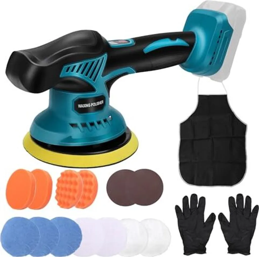 Lucidatrice Eccentrica Auto 21V | 5500 Giri/min Compatibile Makita