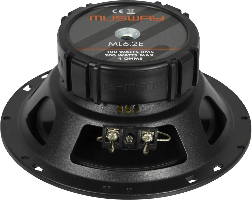 Musway ML6.2E Haut-parleurs 2 Voies 16,5cm - Membrane Haute Performance