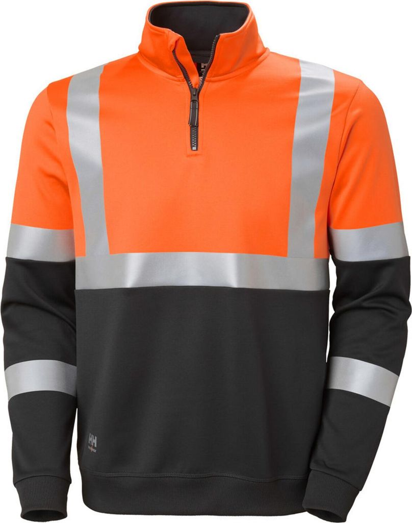 Helly Hansen Warn-Sweat-ZIP, orange, Gr.M