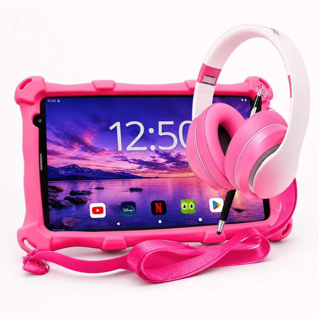 AngelTech Kinderpaket PRO MAX - Kindertablet + Produktbild 