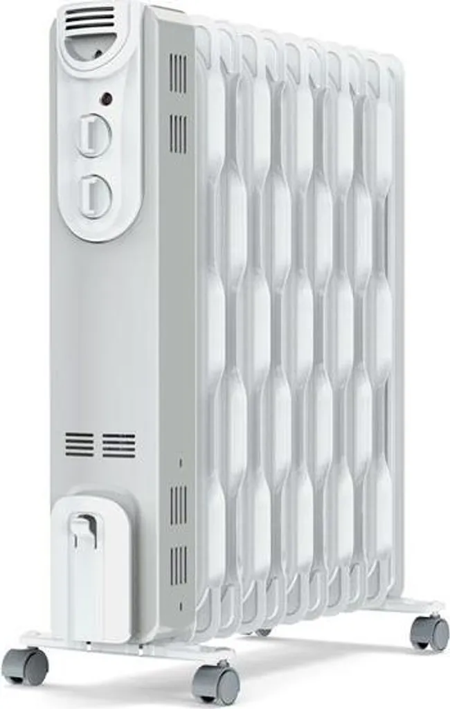 Radiateur à bain d'huile 2500W Supra ORSO2500 blanc haute performance