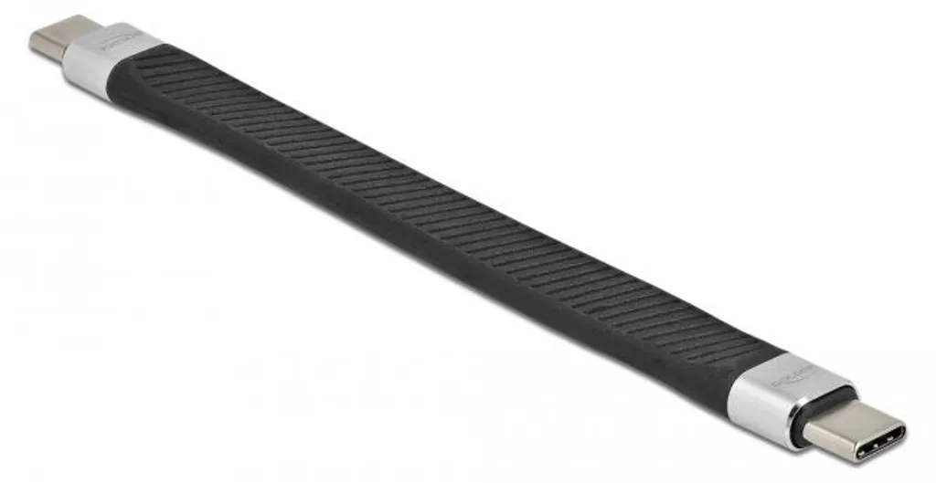 Câble USB-C plat et souple 13 cm : fini les câbles encombrants 10Gbps