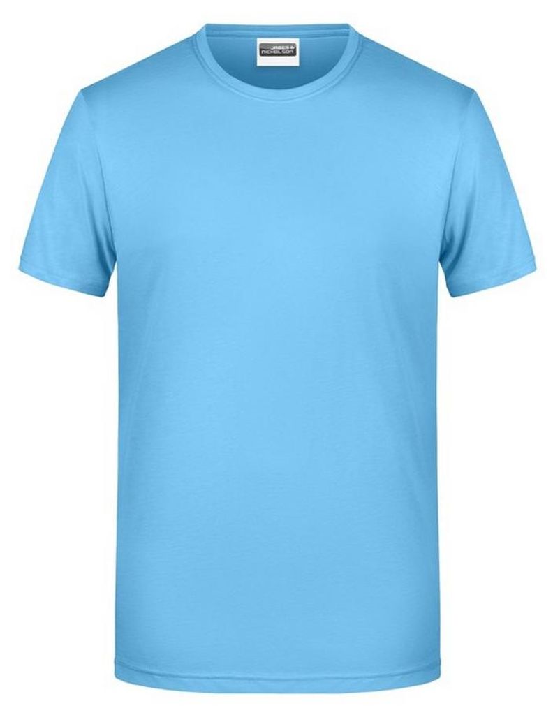 James and Nicholson - "Basic" T-Shirt für Herren LT2608 (M) (Himmelblau)
