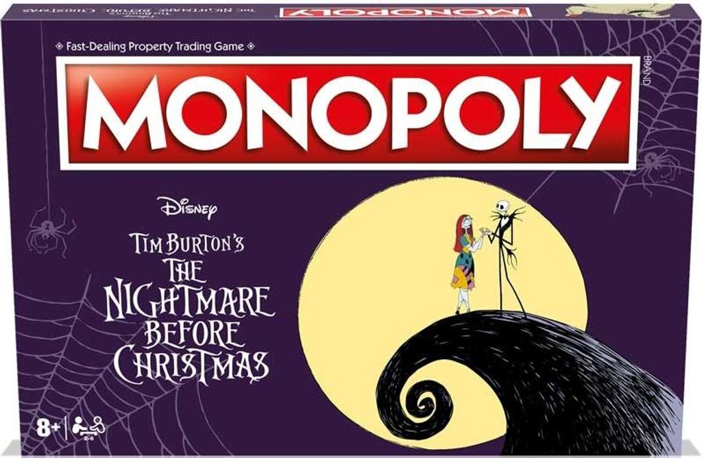 Hasbro Monopoly Brettspiel Nightmare Before Christmas Edition 2024