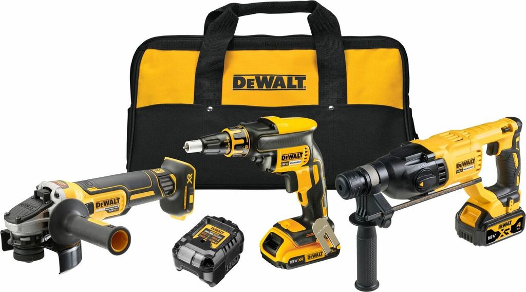 DEWALT Akku-Kombopack (3-tlg.), 18V Produktbild 