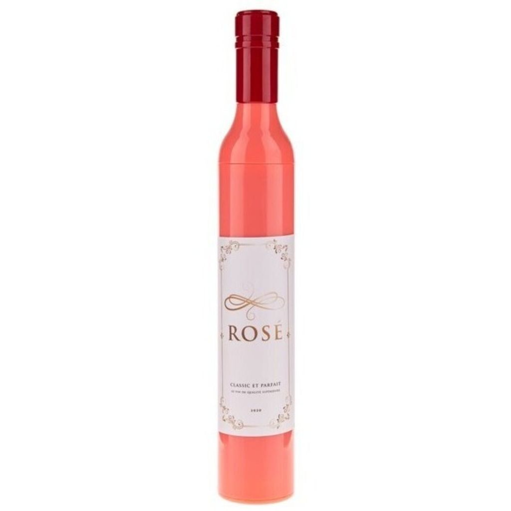 GiftyCity Ombrello pieghevole a forma di bottiglia di vino Immagine del prodotto 