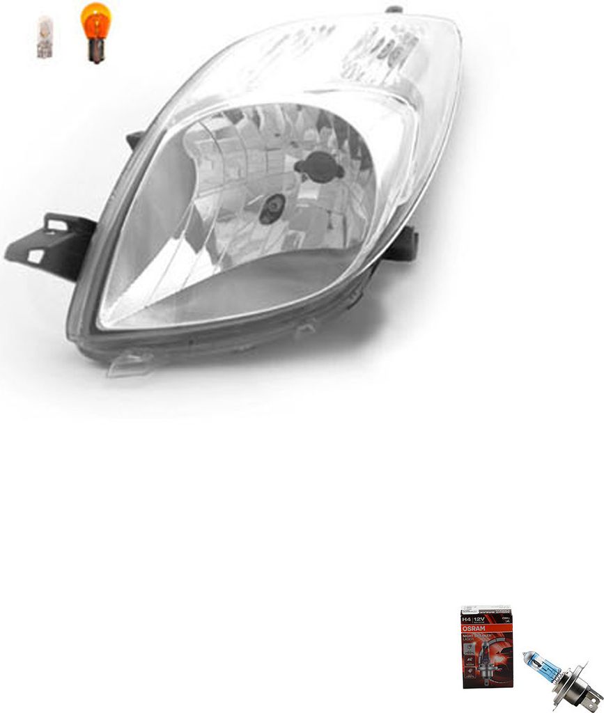 Johns, Scheinwerfer + Osram Night Breaker Laser passend für Toyota Yaris XP9 Links 811700D120
