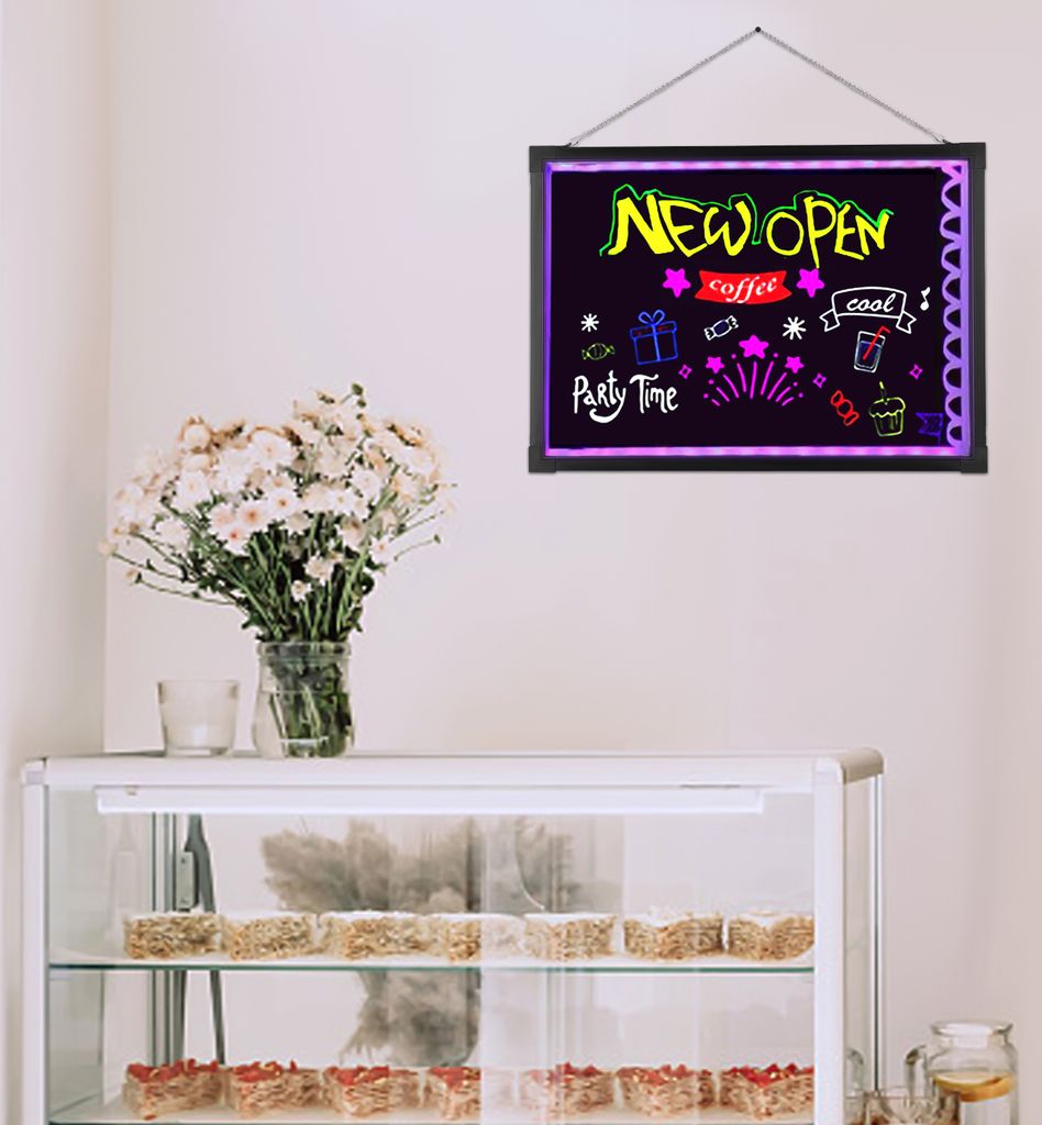 50x70cm LED psací deska Light Board Reklamní deska Obrázek produktu 6