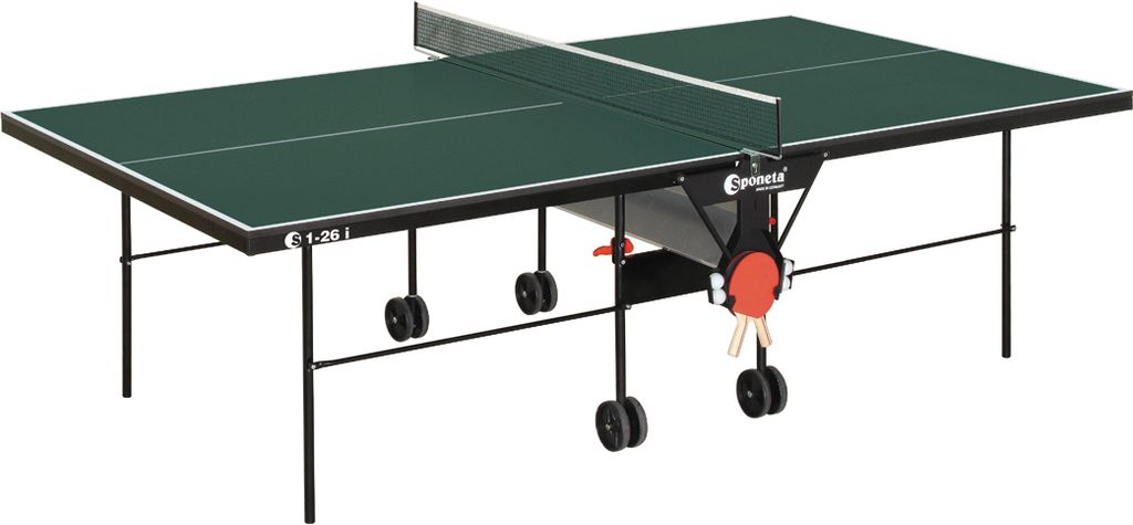 Sponeta S 1-26 i Tischtennisplatte Hobbyline Indoor grün Produktbild 
