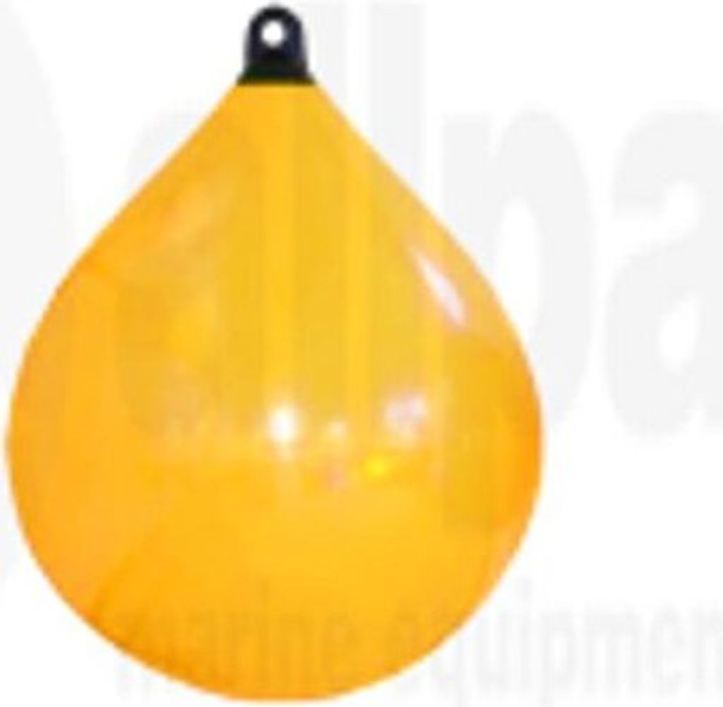 Parafango a sfera giallo Allpa Ø 55 x 73 cm Immagine del prodotto 