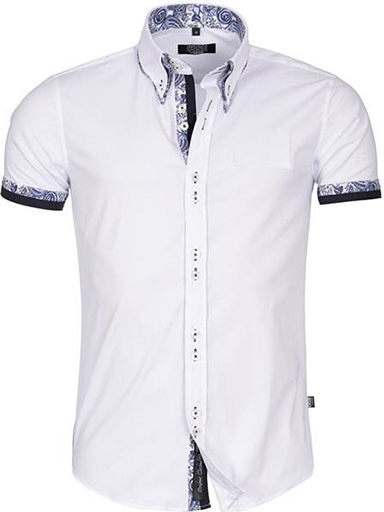 Brandneu Designer Hemd CARISMA Weiß CRM9068 XL