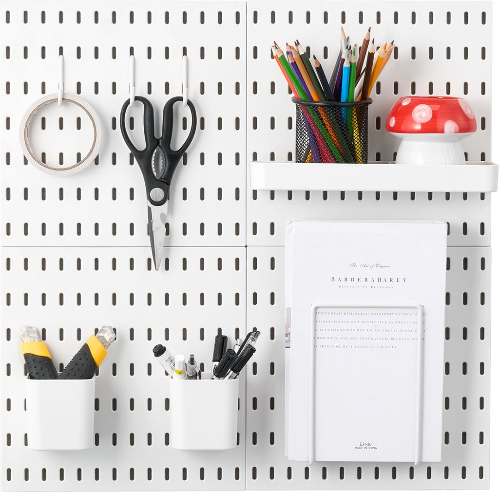 SucceBuy Pegboard-set combiné, 27,9 x 27,9 cm, pegboard en Image du produit 