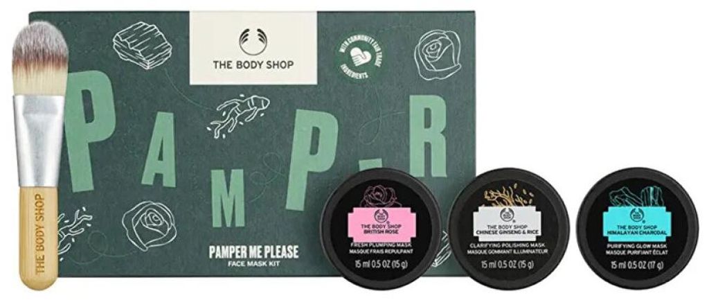 Cadeauset gezichtsmaskers "Pamper me Please" Productafbeelding 