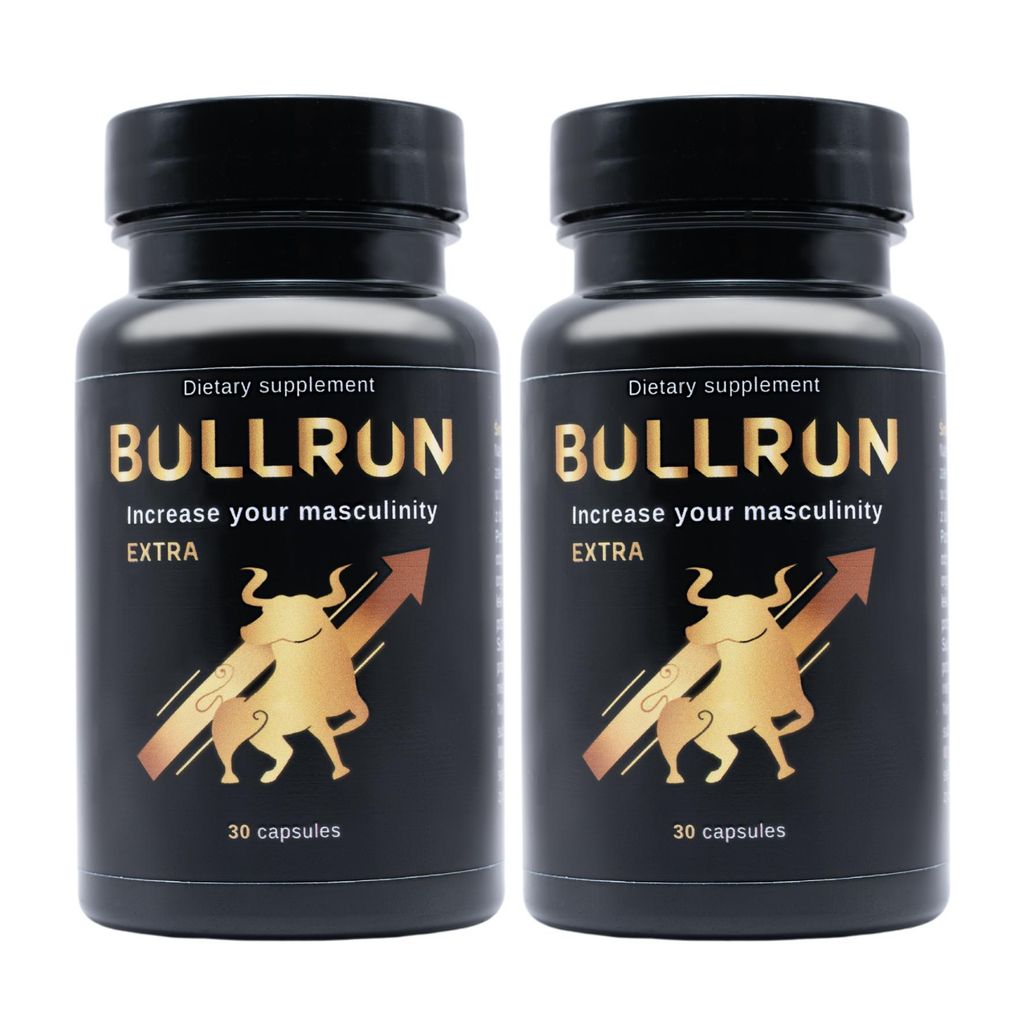 2x Bullrun - na silną potencję, erekcję, wzwody, libido, Zdjęcie produktu 