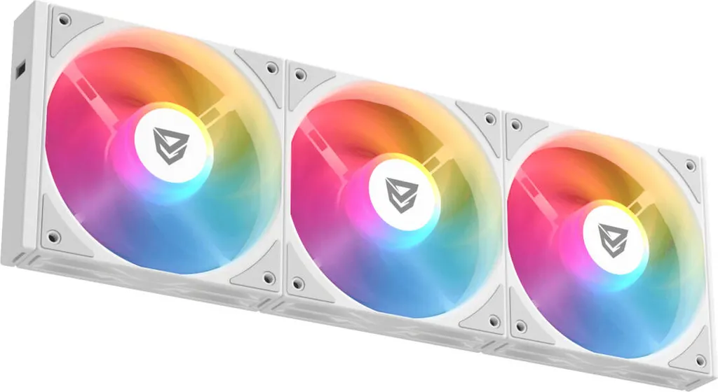 Nfortec NF-FAN-STELLAR-W Refroidisseur CPU Performant Design Blanc Argb