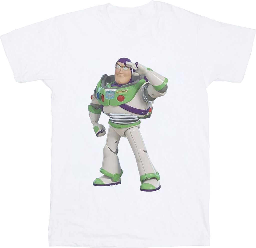 Disney - "Toy Story Lightyear" T-Shirt für Jungen BI39602 (116) (Weiß)