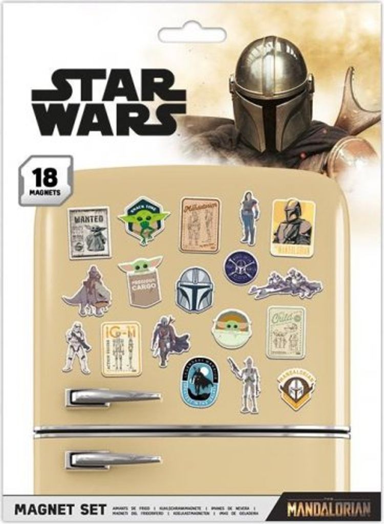 Star Wars: The Mandalorian - Bounty Hunter - Magnet-Set